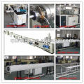 HDPE water supply pipe production machinery